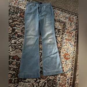 Gap 8/29r flare jeans light wash